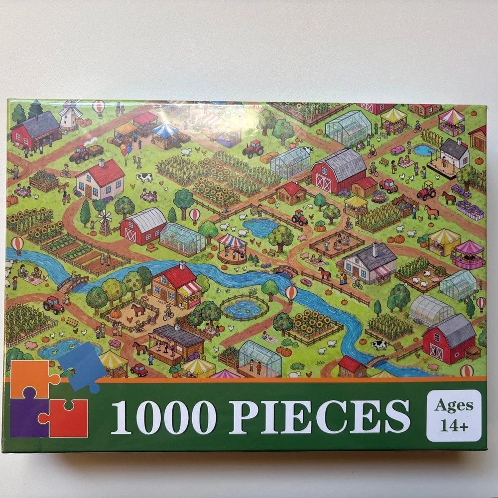 1000 Piece Country Life Puzzle New